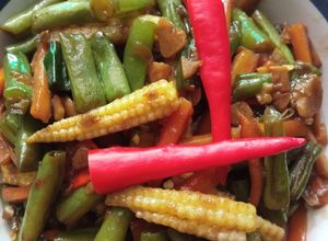 Foto resep Oseng buncis wortel janten kecap