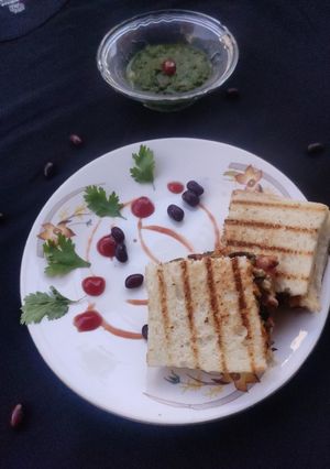 A picture of Mexican Mayo Grilled Sandwich (M2 Sandwich).