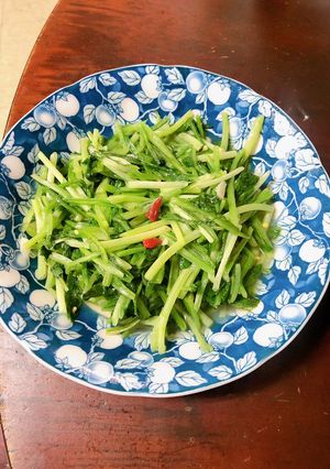 蒜香A菜 的食譜成品照片