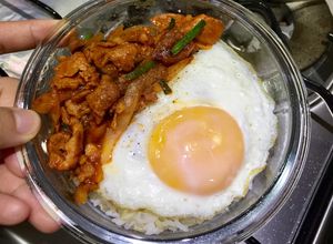 รูปของ หมูผัดซอสเกาหลี(โคชูจัง)
