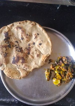 બાજરીનો રોટલો (Bajri Rotlo Recipe in Gujarati) રેસીપી મુખ્ય ફોટો