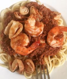 thịt bò xay sốt cà chua