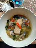 Sop Ikan Tuna Jamur Seger