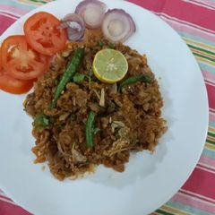 A picture of Mince do pyaza.