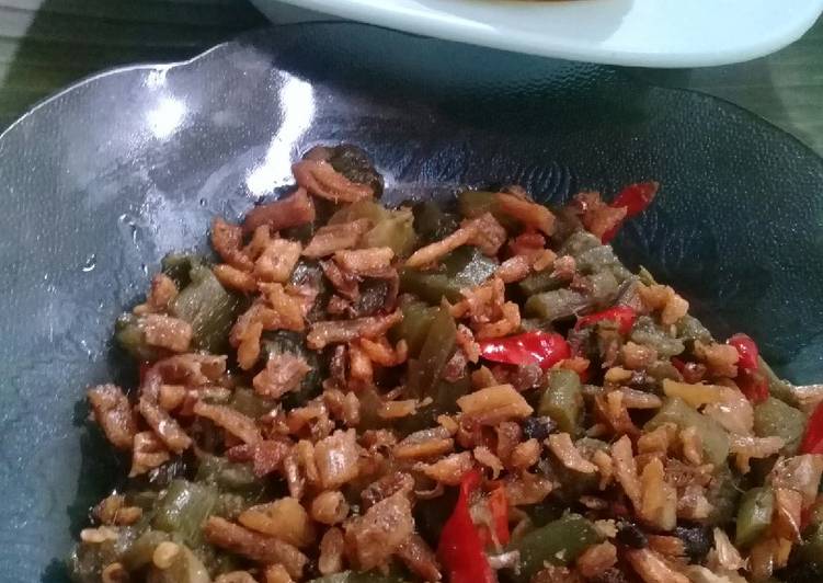 Rahasia Membuat 🍜Tumis genjer teri 🐟🐟🐟 yang Lezat