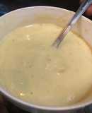 شوربة كريمة الدجاج ادمان 💕