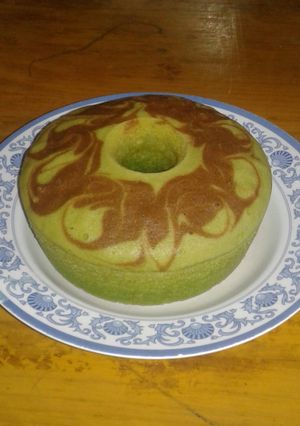 Foto resep Bolu kukus pandan santan