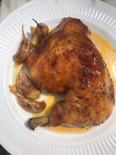 Una foto de Pollo en marinada al Brandy