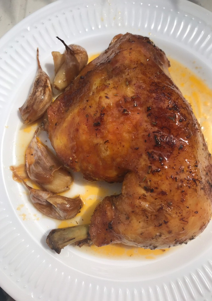 Una foto de Pollo en marinada al Brandy