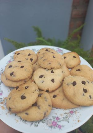 Una foto de Galletitas con chispas de chocolate🍪
