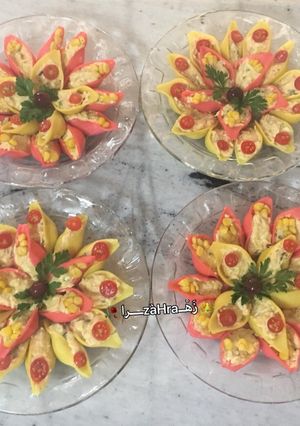 عکسی از دستور جامبو شلز الویه