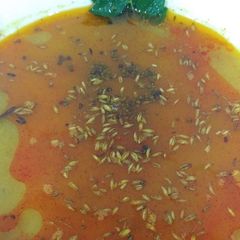 A picture of Tangy Dal Cadi.