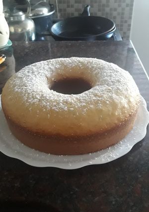 Una foto de Torta de vainilla
