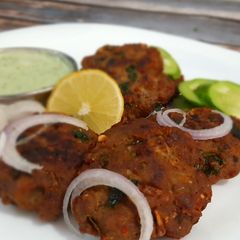 A picture of Mutton Shami Kebab.