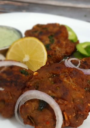 A picture of Mutton Shami Kebab.