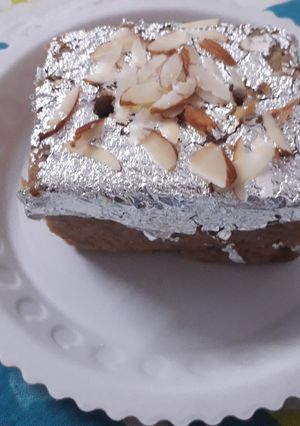A picture of Milk cake.