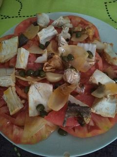Una foto de Bonito en escabeche