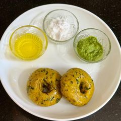 Sorghum (Jowar) Flour Dhokle (My Mom’s Winter Special Recipe) A picture of Sorghum (Jowar) Flour Dhokle (My Mom’s Winter Special Recipe).