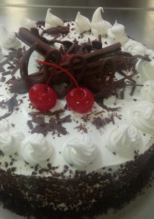 Una foto de Torta selva negra