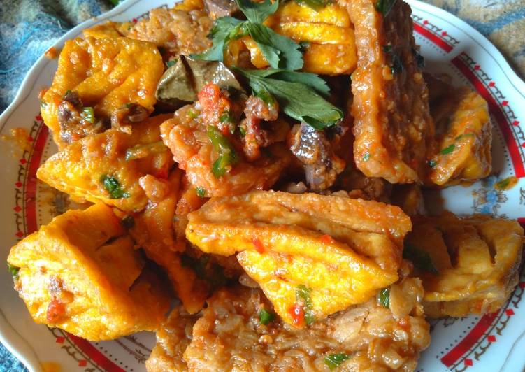 Resep Tempe Tahu Balado Ampela Lezat