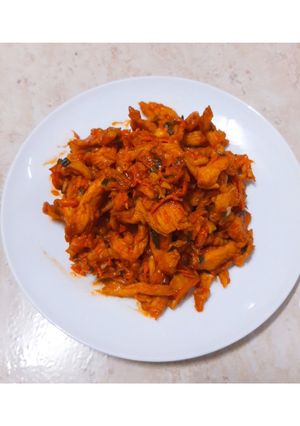 รูปของ ไก่ผัดซอสโคชูจัง