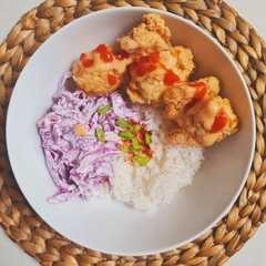 รูปของ Chicken Karaage Rice Bowl