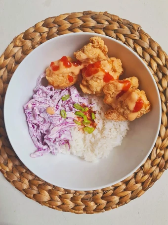 Langkah Mudah untuk Membuat Resep Chicken Karaage Rice Bowl yang Enak Banget Anti Ribet, Mantap Sekali