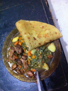 A picture of Carrot chapati.