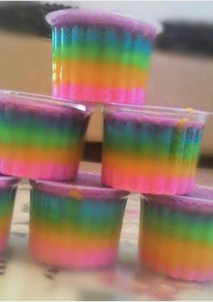 Foto resep Bolu Kukus Rainbow