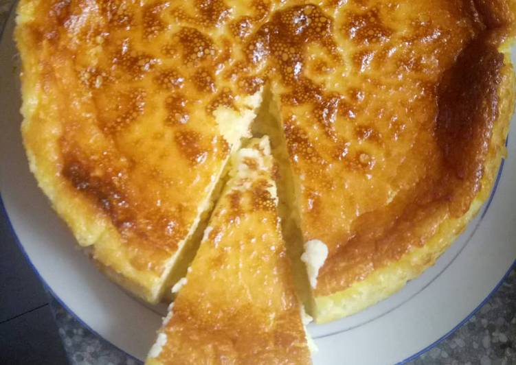 Langkah Mudah untuk Menyiapkan Burnt Cheesecake Anti Gagal
