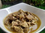 Gambar gulai sapi dan jeroan