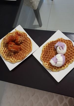 A picture of Waffles Medley🤣.