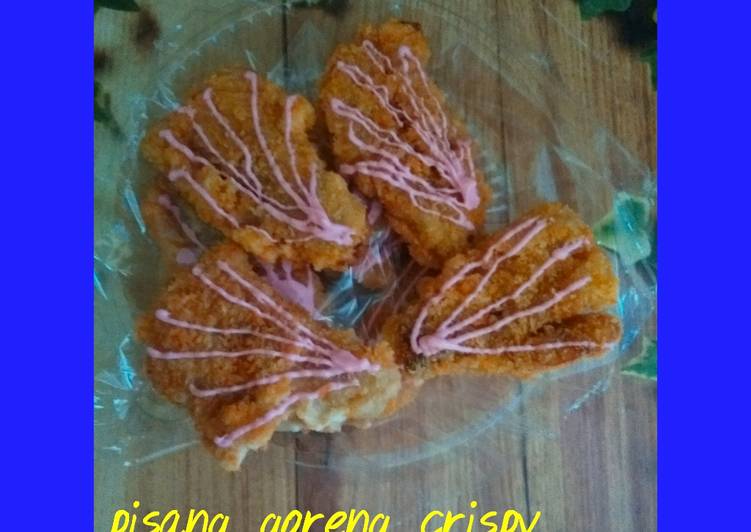 Pisang goreng crispy