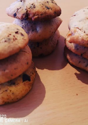 Une photo de Cookies chocolat et beurre de cacahouète
