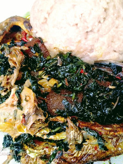 A picture of Title: vegetable soup with wheat.