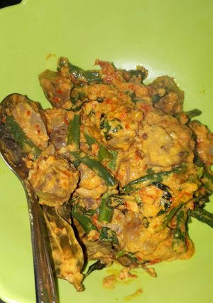 Foto resep Hati ampela kacang panjang