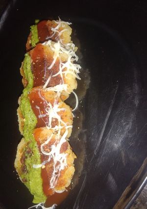 A picture of Poha Cutlet.