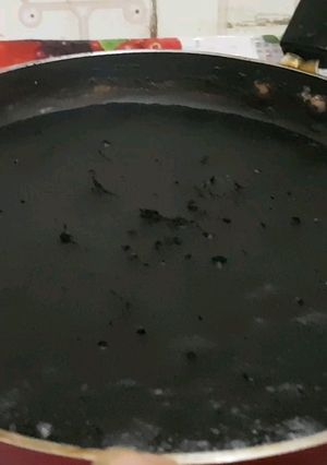 A picture of No Bake Fry Pan Chocolate Cake with Frosting Recipe I Easy 10 Minute CHOCOLATE CAKE in Frying Pan!.