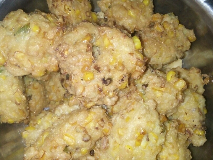 Resep Perkedel tahu mix jagung yang Enak Banget