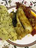 Merluza mediterránea con pimientos de piquillo