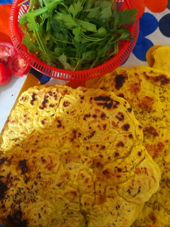 عکسی از دستور نان جزغاله ساجی(با خمیر نانوایی)