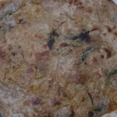 A picture of Muli ka paratha.