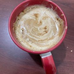 A picture of How to make Hand beaten fluffy Coffee? ☕☕.