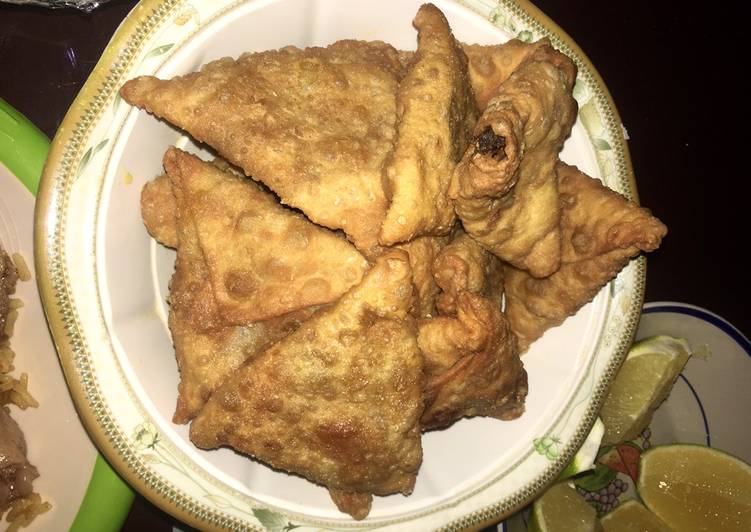 Easiest Way to Make Ultimate Novice but delicious Samosa🌮🥠 | Satisfyingrecipe.web.app