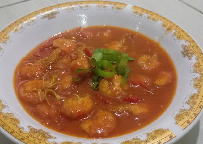 Resep Udang Saus Padang (Tidak pakai saus tomat dan saus cabai) yang Lezat