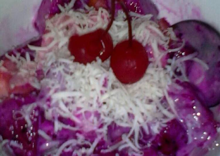 Bahan Salad buah naga | Cara Membuat Salad buah naga Yang Sempurna