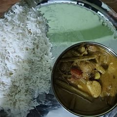 Aloo ki sabzi A picture of Aloo ki sabzi.