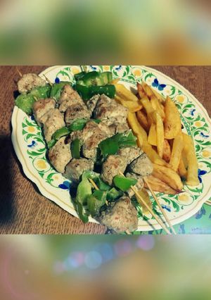 صورة لوصفة شيش طاووق