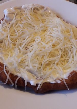 Lángos recept fotója