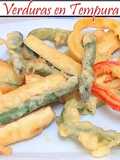 Verduras en tempura sin huevo